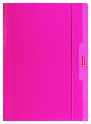 Okładka książki Teczka z gumką A4 różowa