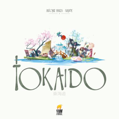 Tokaido. Autor: Bauza Antoine. SmakLiter.pl Okładka książki Tokaido