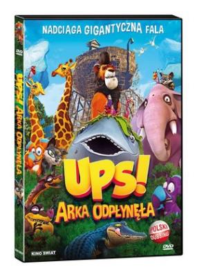 Ups! Arka odpłynęła... / Kino Świat. Autor: Genkel Toby, Mccormack Sean. SmakLiter.pl Okładka książki Ups! Arka odpłynęła... / Kino Świat