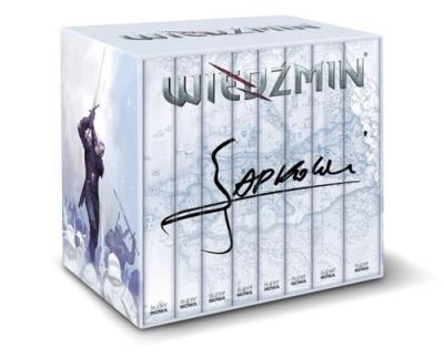 Wiedźmin tom 1-8. Autor: Andrzej Sapkowski. SmakLiter.pl Okładka książki Wiedźmin tom 1-8