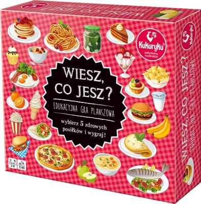 Wiesz, co jesz?. Wydawca: Kukuryku. SmakLiter.pl Opakowanie Wiesz, co jesz?