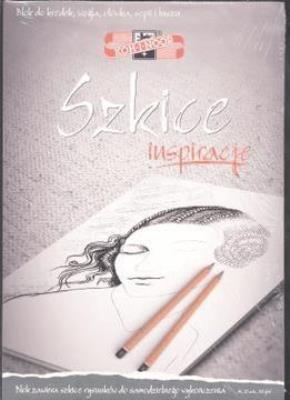 Blok Inspiracje - Szkice A4/20 arkuszy 110g. Wydawca: Koh-I-Noor. SmakLiter.pl Opakowanie Blok Inspiracje - Szkice A4/20 arkuszy 110g