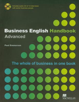 Business English Handbook Advanced. Autor: Emmerson Paul. SmakLiter.pl Okładka książki Business English Handbook Advanced