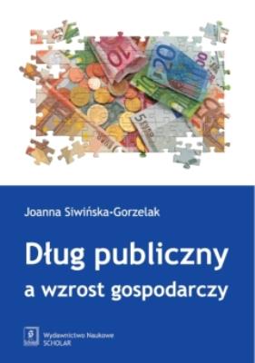Okładka książki Dług publiczny a wzrost gospodarczy