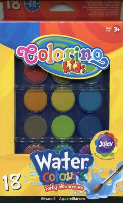 Opakowanie Farby akwarelowe Colorino kids 18 kolorów
