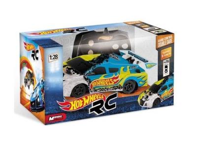 Opakowanie Hot Wheels samochód zdalnie sterowany 1:28 niebieski