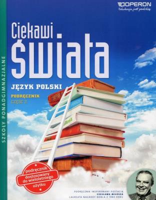 Język polski LO część 2. Podręcznik. Zakres podstawowy i roz. Autor: Czartoryska-Górska Lidia. SmakLiter.pl Okładka książki Język polski LO część 2. Podręcznik. Zakres podstawowy i roz