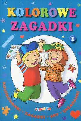 Okładka książki Kolorowe zagadki nr 2