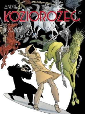 Koziorożec 18 Jeźdźcy. Autor: Andreas. SmakLiter.pl Okładka książki Koziorożec 18 Jeźdźcy