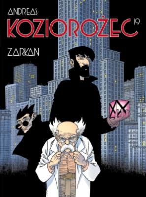 Koziorożec 19 Zarkan. Autor: Andreas. SmakLiter.pl Okładka książki Koziorożec 19 Zarkan