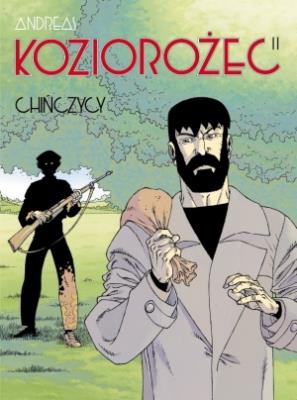 Koziorożec T.11 Chińczycy. Autor: Andreas. SmakLiter.pl Okładka książki Koziorożec T.11 Chińczycy