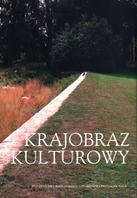 Krajobraz Kulturowy. Autor: Jastrzębowska Elżbieta. SmakLiter.pl Okładka książki Krajobraz Kulturowy