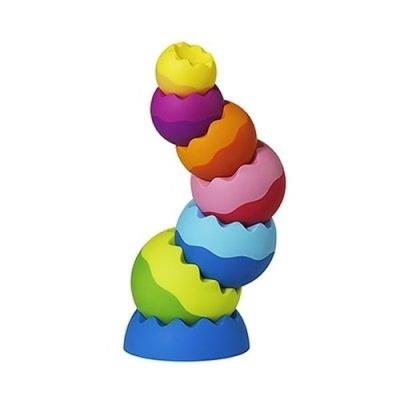 Kule Tobbles Neo Wieża dla malucha. Wydawca: Fat brain toys Co. SmakLiter.pl Opakowanie Kule Tobbles Neo Wieża dla malucha