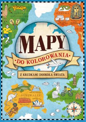 Okładka książki Mapy do kolorowania