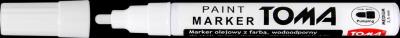 Opakowanie Marker olejowy biały (12szt) TOMA