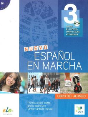 Nuevo Espanol en marcha 3 Podręcznik+CD. Autor:   Praca zbiorowa. SmakLiter.pl Okładka książki Nuevo Espanol en marcha 3 Podręcznik+CD