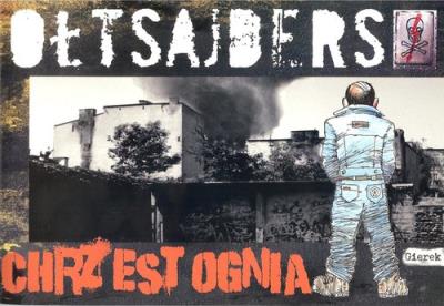 Ołtsajders Chrzest Ognia. Autor: Paweł Gierczak. SmakLiter.pl Okładka książki Ołtsajders Chrzest Ognia