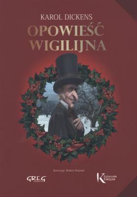 Opowieść wigilijna. Autor: Karol Dickens. SmakLiter.pl Okładka książki Opowieść wigilijna