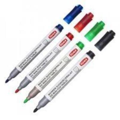 Pisak suchościeralny dwustronny 4 kolory TOMA. Wydawca: TOMA. SmakLiter.pl Opakowanie Pisak suchościeralny dwustronny 4 kolory TOMA