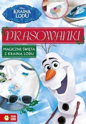 Okładka książki Prasowanki świąteczne Kraina Lodu Disney