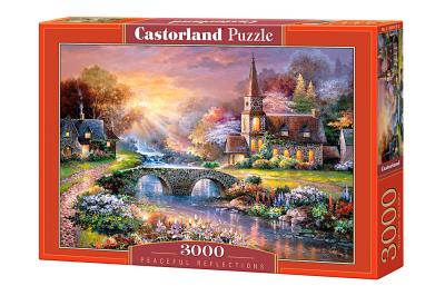 Opakowanie Puzzle 3000 Spokojne refleksje CASTOR