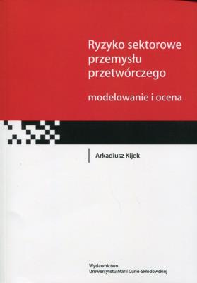 Okładka książki Ryzyko sektorowe przemysłu przetwórczego