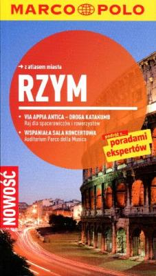 Rzym Przewodnik z atlasem miasta. Autor: Strieder Swantje. SmakLiter.pl Okładka książki Rzym Przewodnik z atlasem miasta