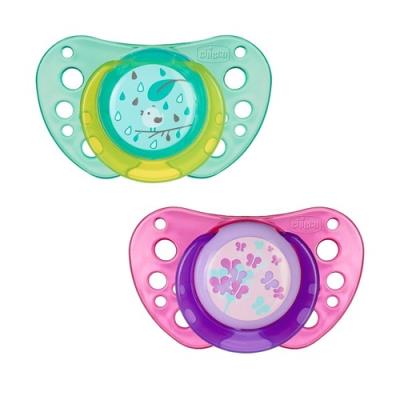 Opakowanie Smoczek do uspokajania Physio air silikonowy 12m+