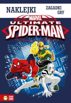 Okładka książki Spider-Man. Naklejki, zagadki, gry