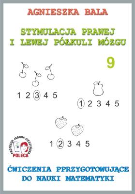 Okładka książki Stymulacja prawej i lewej półkuli 9 Ćw. przygot.