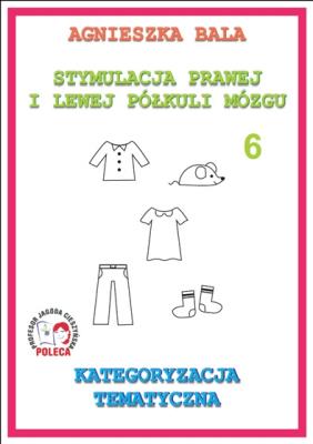 Okładka książki Stymulacja prawej i lewej półkuli... Kategoryzacja