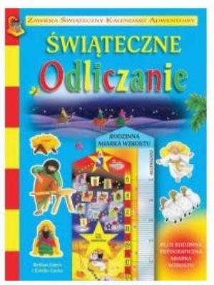 Świąteczne odliczanie. Autor: Bethan James, Corke Estelle. SmakLiter.pl Okładka książki Świąteczne odliczanie