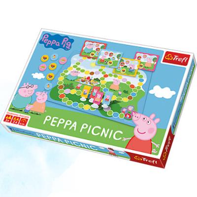 Świnka Peppa Peppa Picnic. Wydawca: Trefl. SmakLiter.pl Opakowanie Świnka Peppa Peppa Picnic