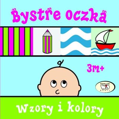 Okładka książki Bystre oczka Wzory i kolory