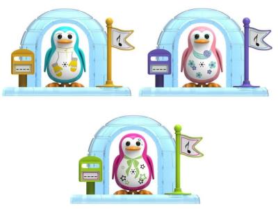 Okładka książki DigiPenguins Pingwinek z igloo, 3 rodzaje DUMEL