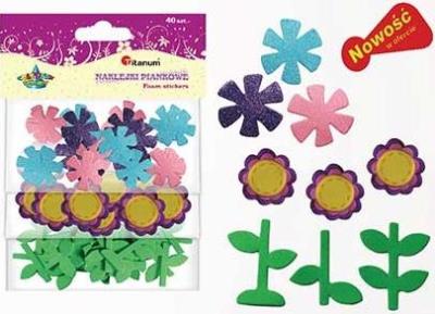 Okładka książki Dodatek dekoracyjny Craft-fun Kształty piankowe samoprzylepn