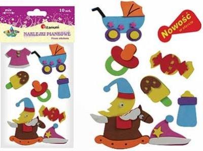 Okładka książki Dodatek dekoracyjny Craft-fun naklejki Eva (EA127)