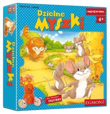 Okładka książki Dzielne myszki