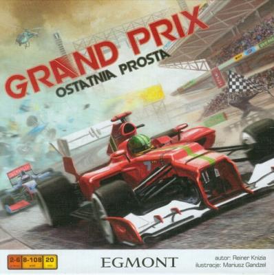 Okładka książki Gra - Grand Prix. Ostatnia prosta