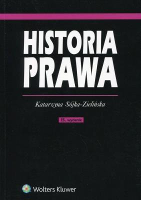 Okładka książki Historia prawa