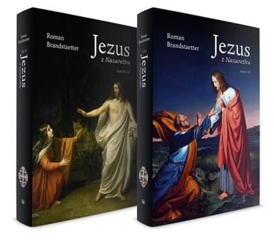 Jezus z Nazarethu. Autor: Brandstaetter Roman. SmakLiter.pl Okładka książki Jezus z Nazarethu