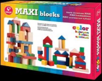 KLOCKI DREWNIANE MAXI KOLOROWE BPZ-AMI PLAY. Wydawca: Kukuryku. SmakLiter.pl Opakowanie KLOCKI DREWNIANE MAXI KOLOROWE BPZ-AMI PLAY