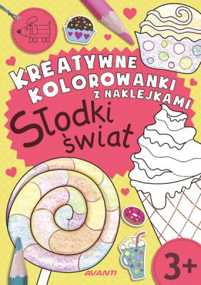 Okładka książki Kolorowanka Słodki świat