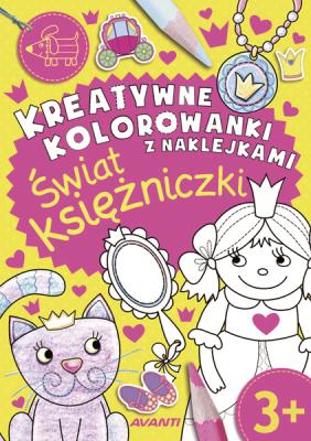 Okładka książki Kolorowanka Świat księżniczki