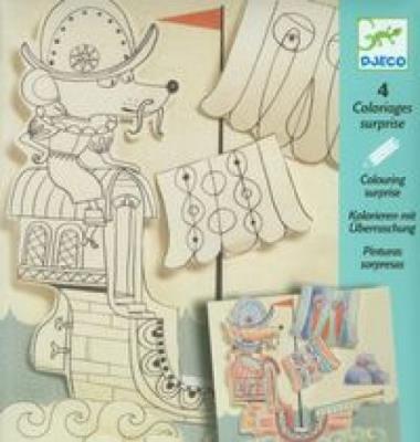 Opakowanie Kolorowanka z niespodzianką - Odkrywcy