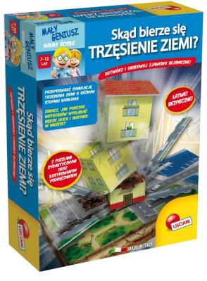 Opakowanie Mały geniusz Skąd się bierze trzęsienie ziemi?