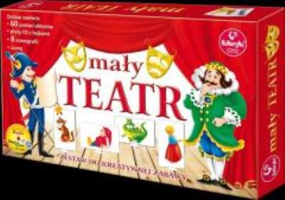 MALY TEATR-ADAMIGO BPZ. Wydawca: Kukuryku. SmakLiter.pl Opakowanie MALY TEATR-ADAMIGO BPZ