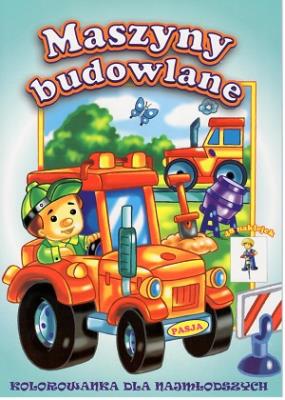 Maszyny budowlane. Autor: Opracowanie zbiorowe. SmakLiter.pl Okładka książki Maszyny budowlane