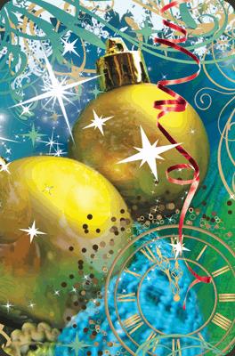 Opakowanie Mini kartka 3D Bombki 2