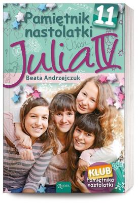Pamiętnik Nastolatki. Pamiętnik Nastolatki 11. Julia VI. Autor: Beata Andrzejczuk. SmakLiter.pl Okładka książki Pamiętnik Nastolatki. Pamiętnik Nastolatki 11. Julia VI